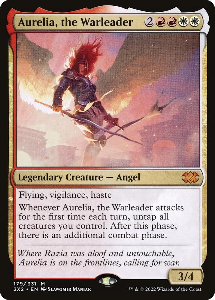 Aurelia, the Warleader | Double Masters 2022 #179