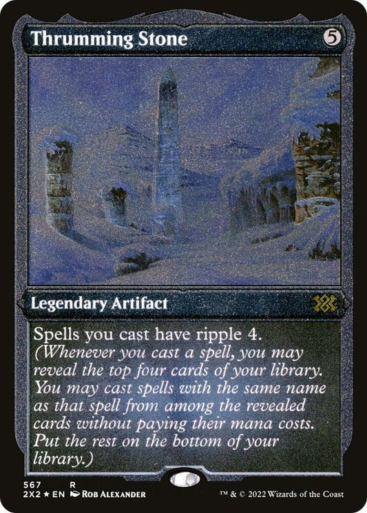 Thrumming Stone (Foil Etched) | Double Masters 2022 #567