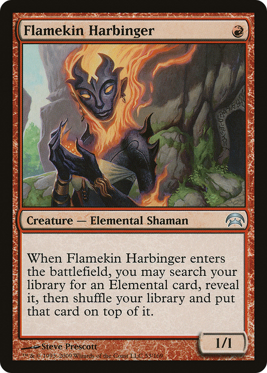 Flamekin Harbinger | Planechase #53