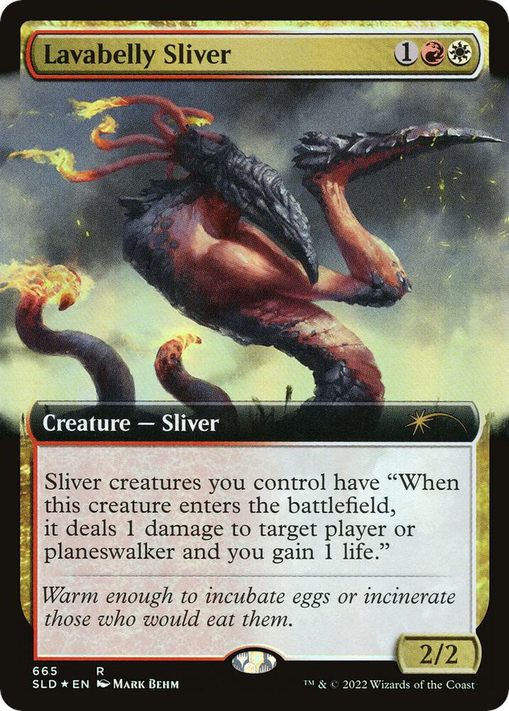 Lavabelly Sliver (Extended Art) | Secret Lair Drop Series #665