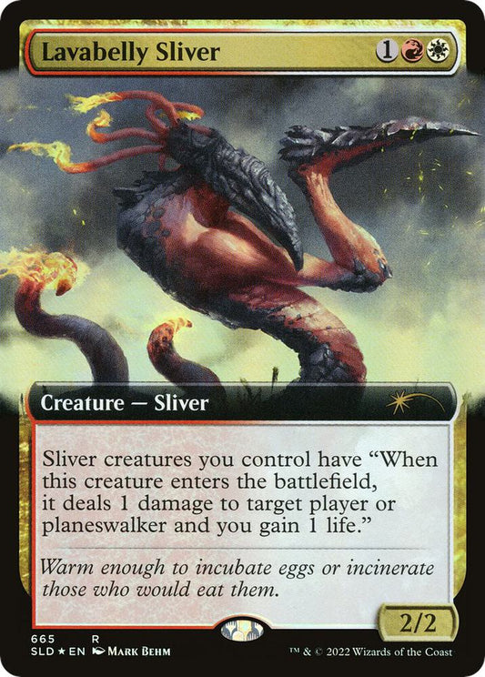 Lavabelly Sliver (Extended Art) | Secret Lair Drop Series #665