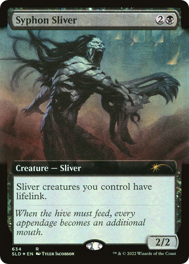 Syphon Sliver (Extended Art) | Secret Lair Drop Series #634