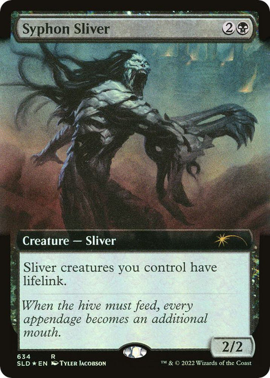 Syphon Sliver (Extended Art) | Secret Lair Drop Series #634
