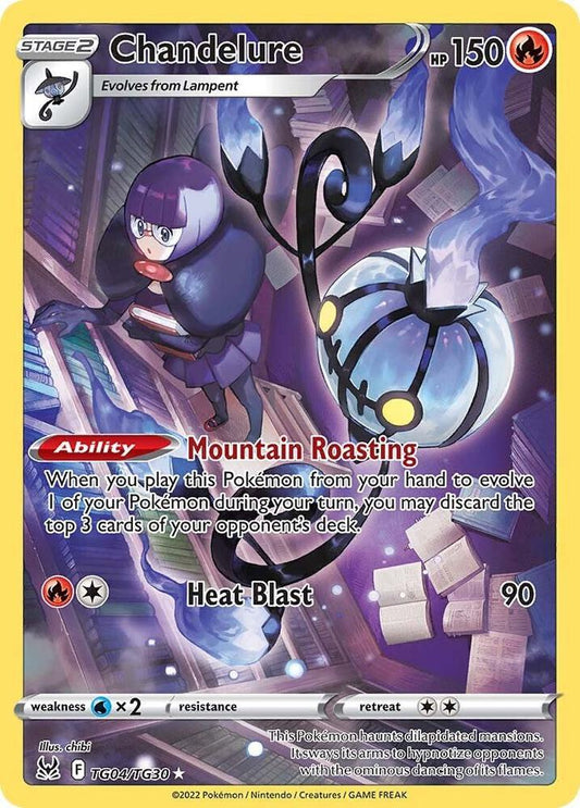 Chandelure | SWSH11: Lost Origin Trainer Gallery #TG04/TG30