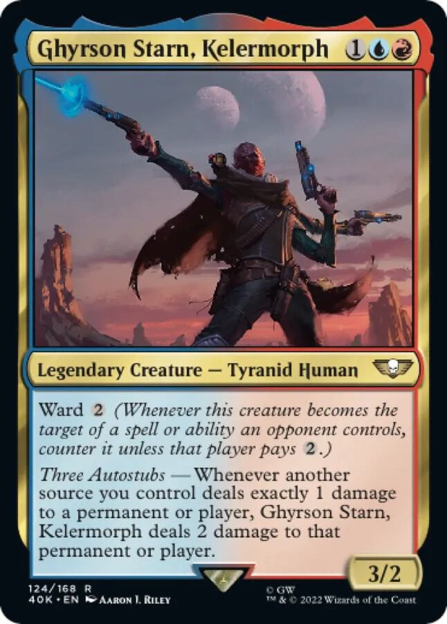 Ghyrson Starn, Kelermorph (Surge Foil) | Universes Beyond: Warhammer 40,000 #124