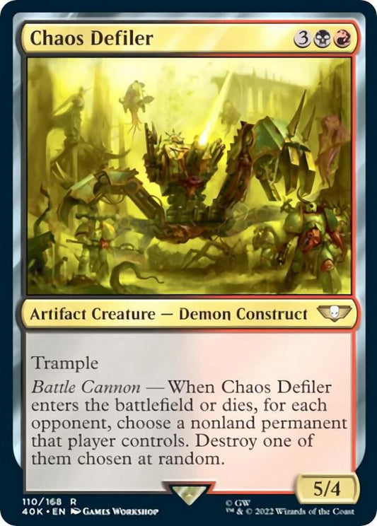Chaos Defiler (Surge Foil) | Universes Beyond: Warhammer 40,000 #110