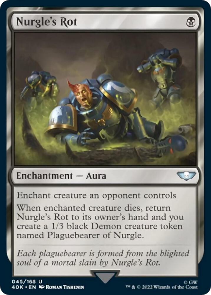 Nurgle's Rot (Surge Foil) | Universes Beyond: Warhammer 40,000 #45
