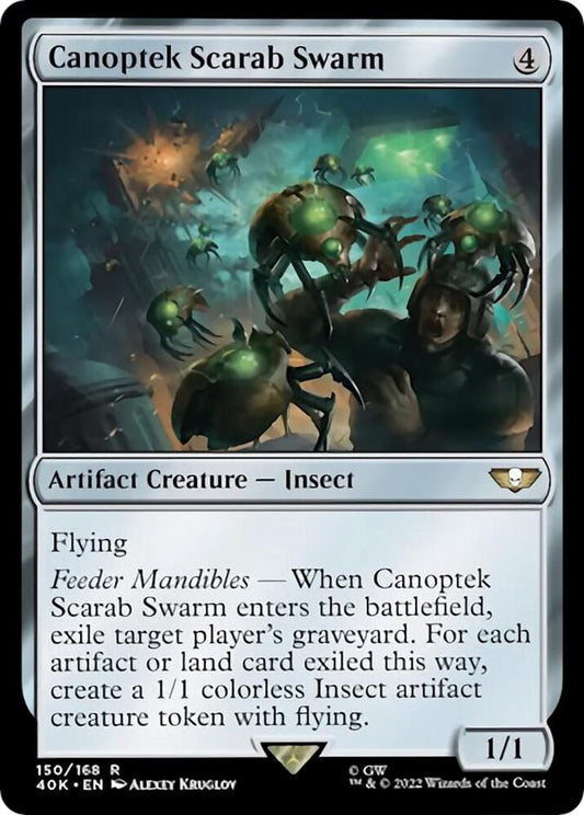 Canoptek Scarab Swarm (Surge Foil) | Universes Beyond: Warhammer 40,000 #150