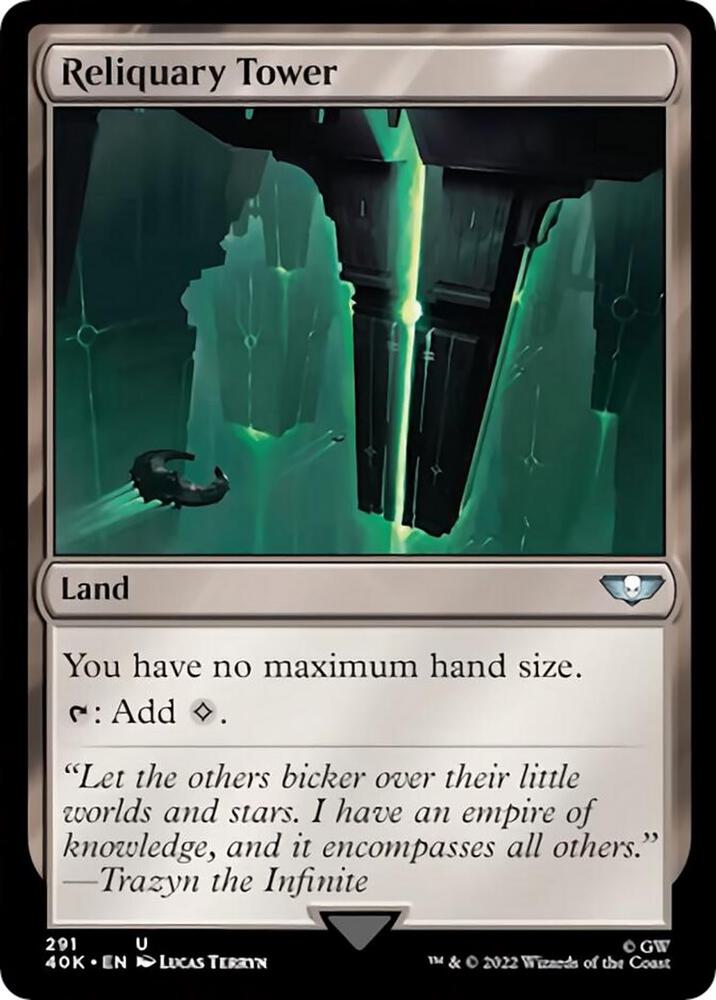 Reliquary Tower (Surge Foil) | Universes Beyond: Warhammer 40,000 #291