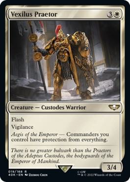Vexilus Praetor (Surge Foil) | Universes Beyond: Warhammer 40,000 #19