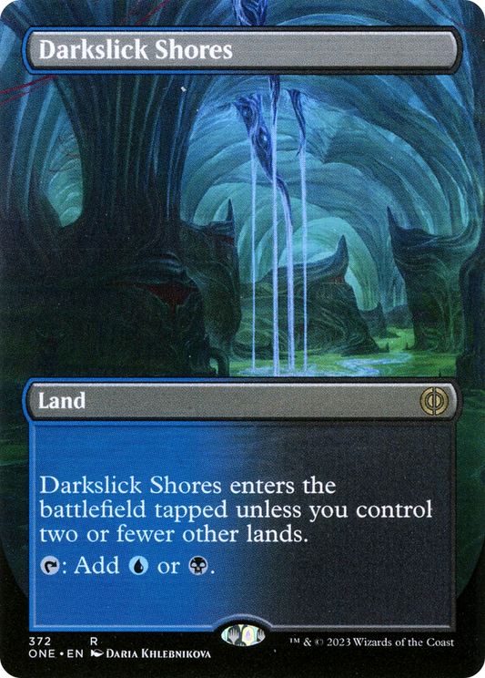Darkslick Shores | Phyrexia: All Will Be One #372 [foil]