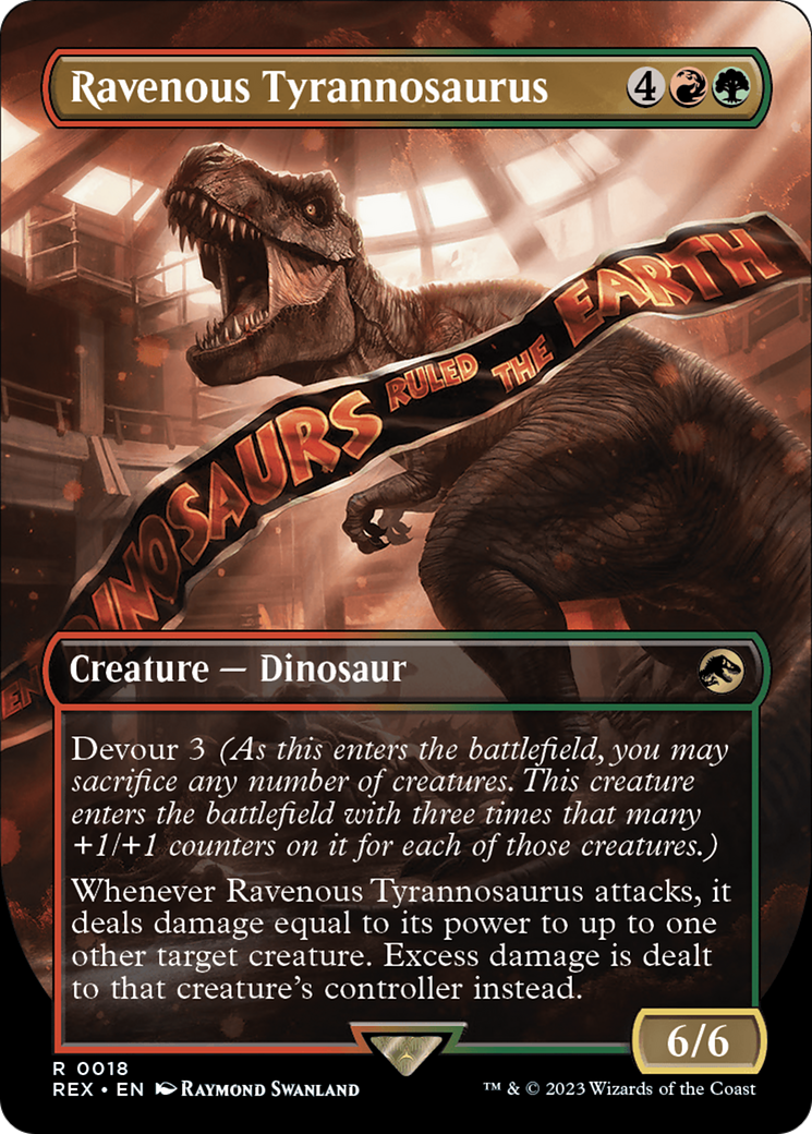 Ravenous Tyrannosaurus | Jurassic World Collection #18