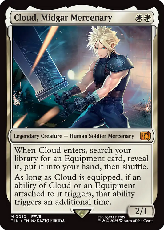 Cloud, Midgar Mercenary | Final Fantasy #10
