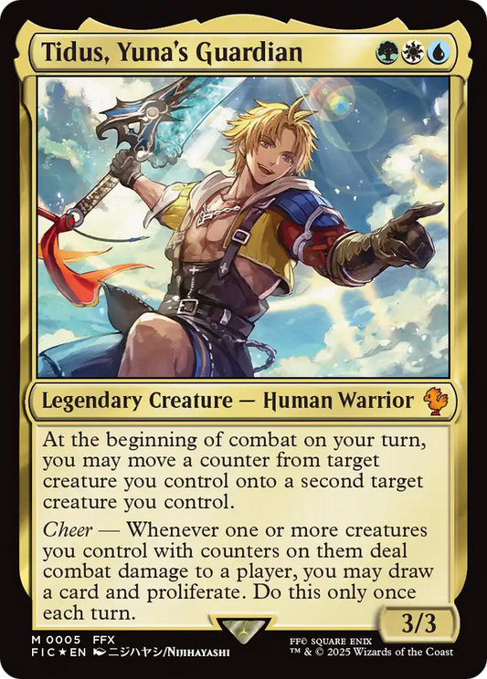 Tidus, Yuna's Guardian | Final Fantasy Commander #5