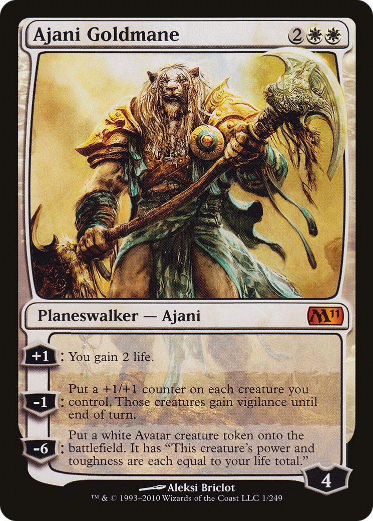 Ajani Goldmane | Magic 2011 #1