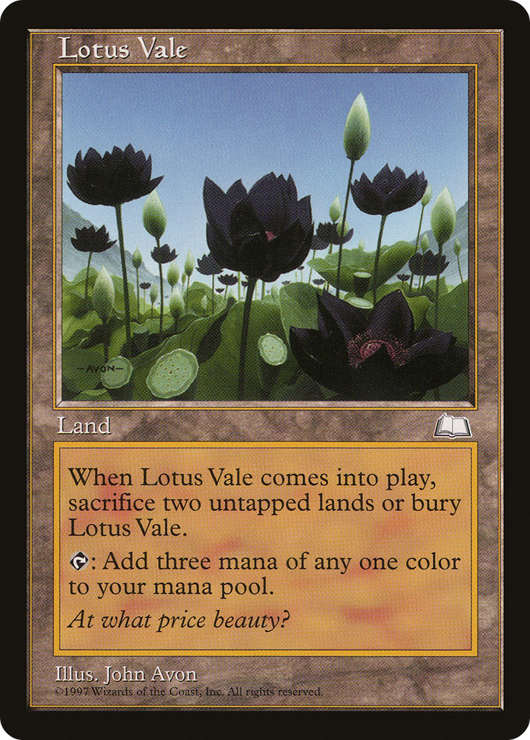Lotus Vale | Weatherlight #165