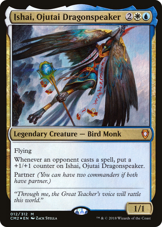 Ishai, Ojutai Dragonspeaker | Commander Anthology Volume II #12 [foil]