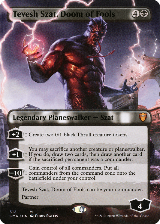 Tevesh Szat, Doom of Fools | Commander Legends #512 [foil]