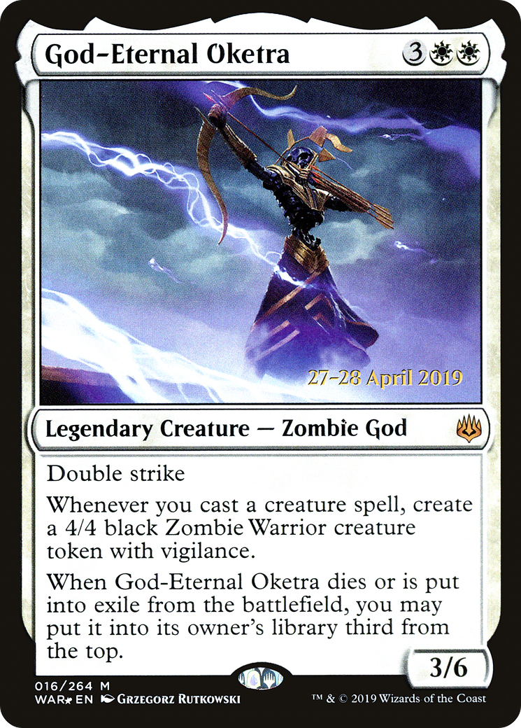 God-Eternal Oketra | War of the Spark Promos #16s [foil]