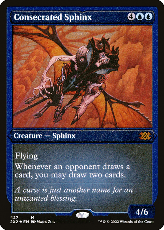 Consecrated Sphinx | Double Masters 2022 #427 [etched]