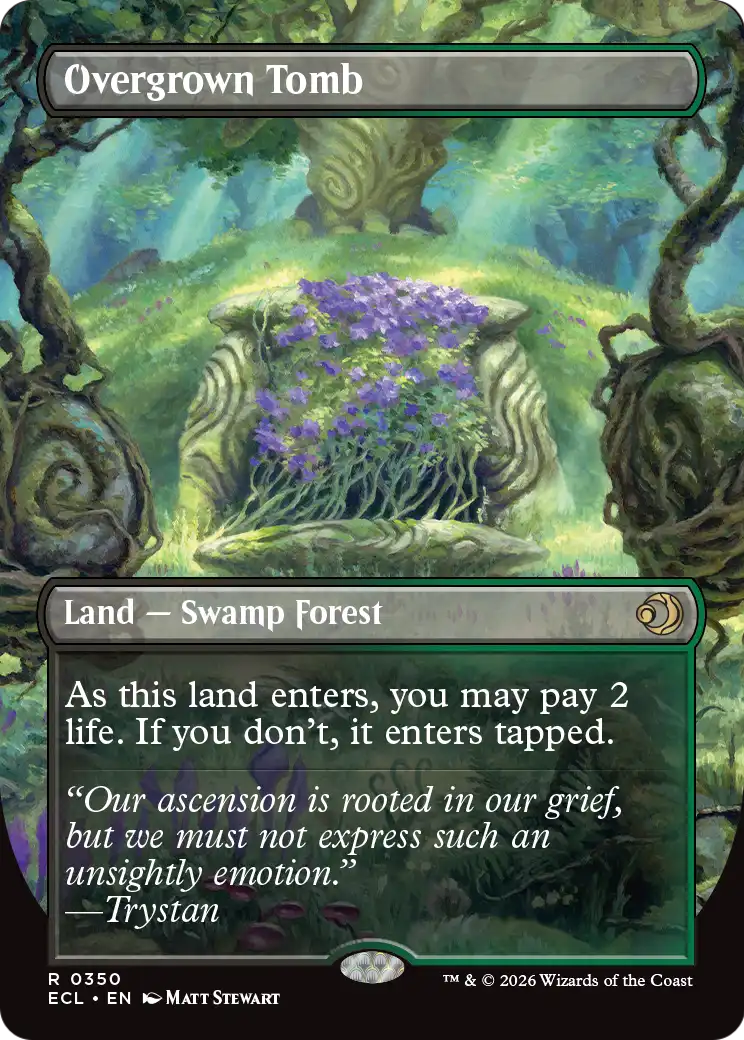 Overgrown Tomb // Overgrown Tomb | Lorwyn Eclipsed #350