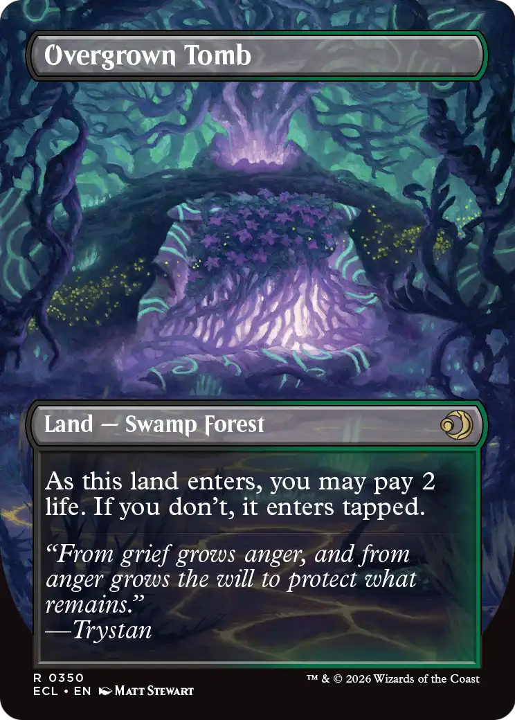 Overgrown Tomb // Overgrown Tomb | Lorwyn Eclipsed #350