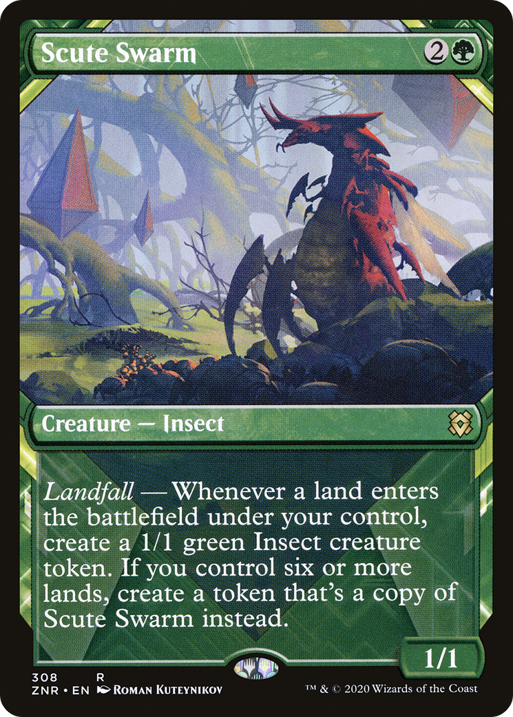 Scute Swarm | Zendikar Rising #308 [foil]