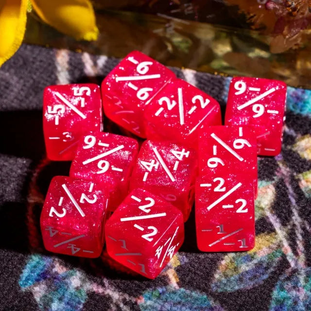 Glitter Counter Dice (12mm D6)