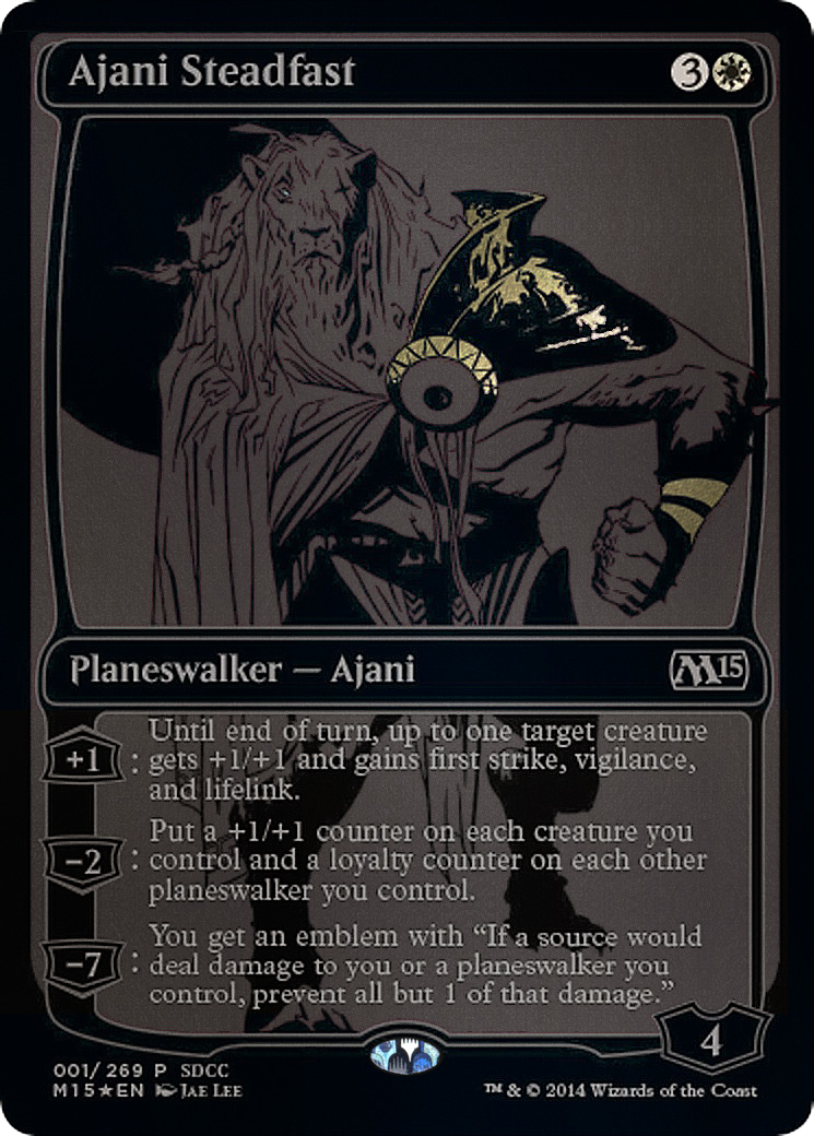 Ajani Steadfast | San Diego Comic-Con 2014 #1 [foil]