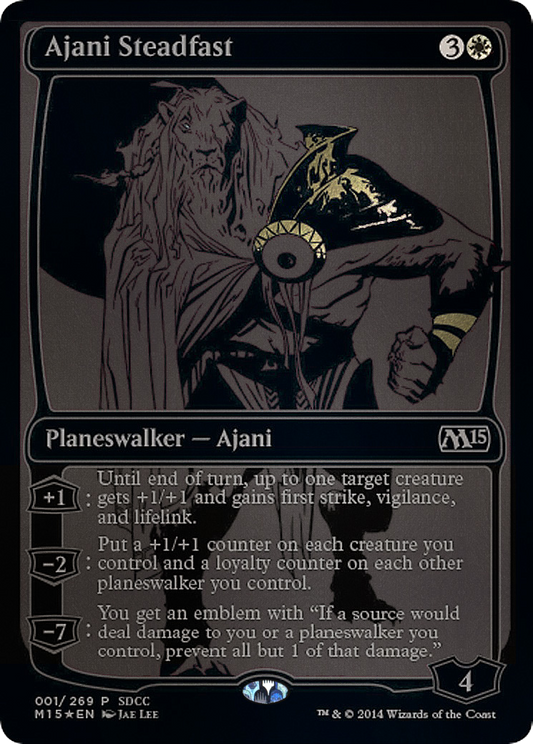 Ajani Steadfast | San Diego Comic-Con 2014 #1 [foil]