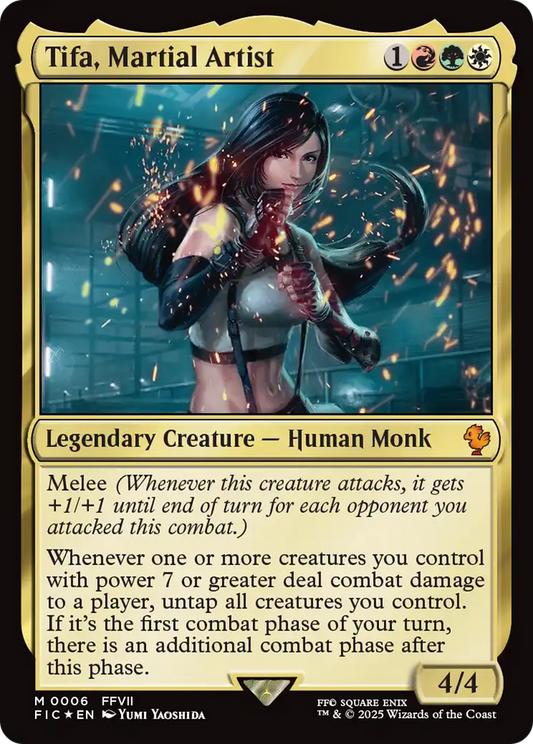 Tifa, Martial Artist | Final Fantasy Commander #6 [foil]