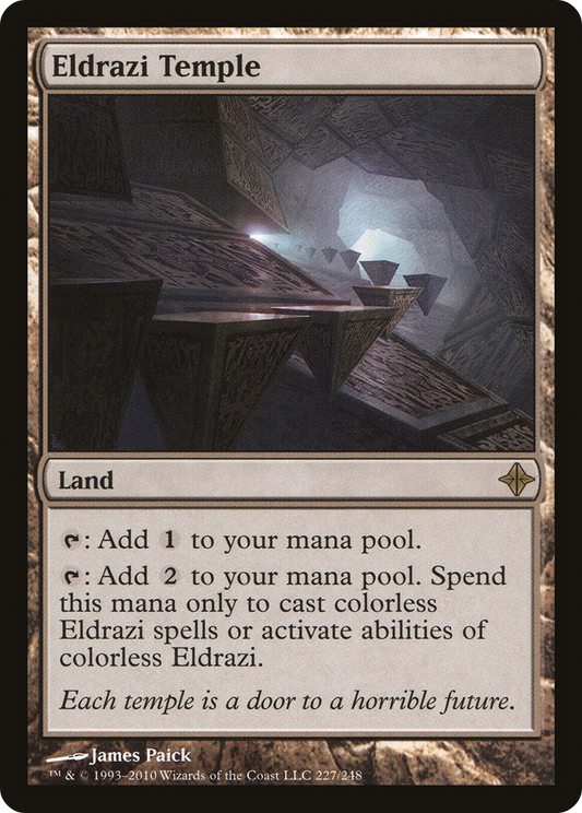 Eldrazi Temple | Rise of the Eldrazi #227