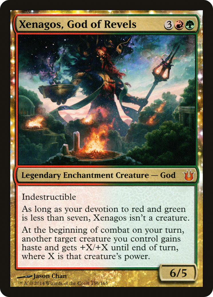 Xenagos, God of Revels | Born of the Gods #156