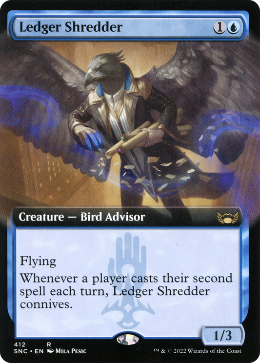 Ledger Shredder | Streets of New Capenna #412 [foil]