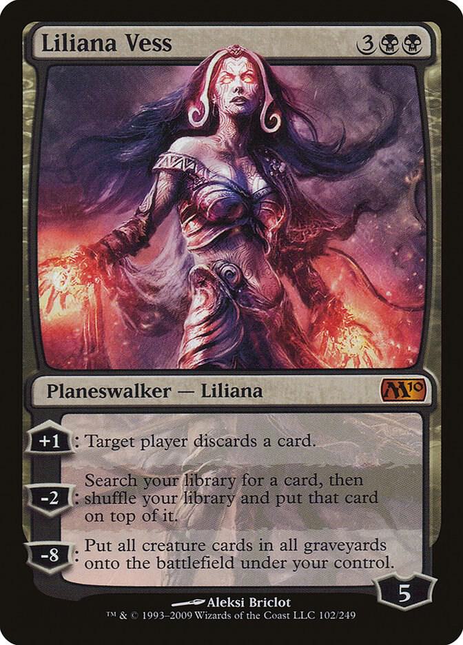 Liliana Vess | Magic 2010 (M10) #102