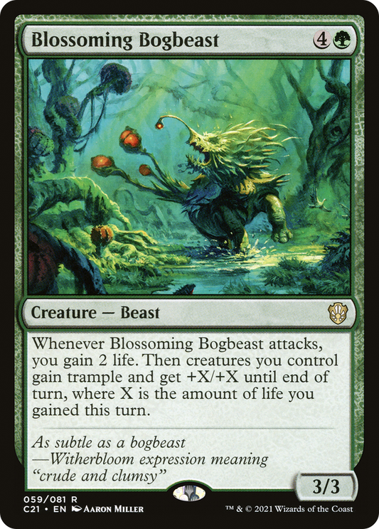 Blossoming Bogbeast | Commander 2021 #59