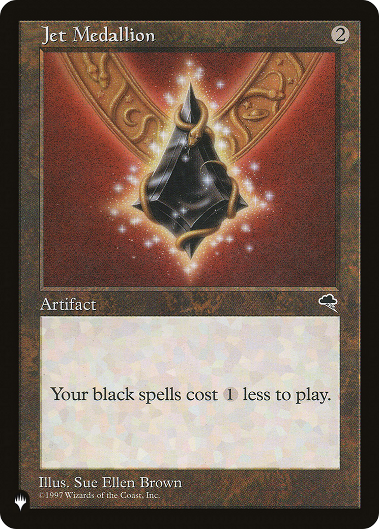 Jet Medallion | The List #TMP-292