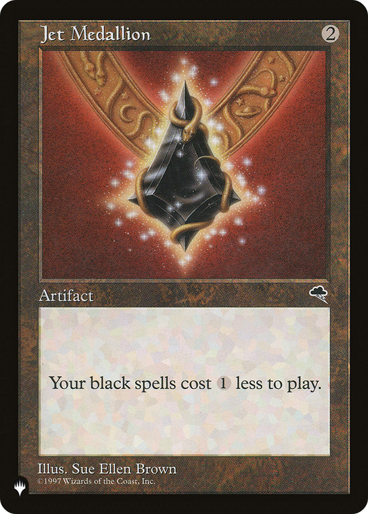 Jet Medallion | The List #TMP-292