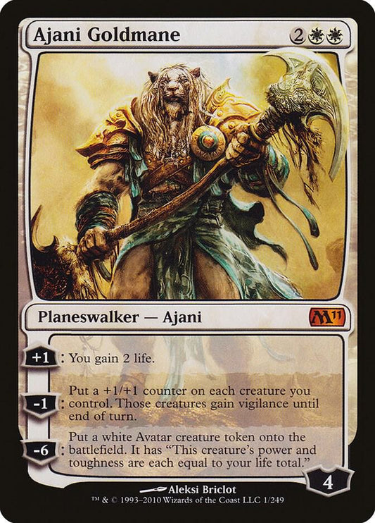Ajani Goldmane | Magic 2011 (M11) #1