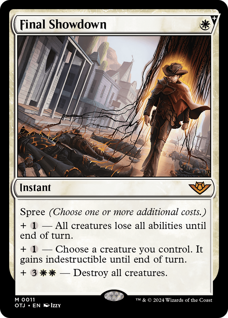 Final Showdown | Outlaws of Thunder Junction #11 [foil]