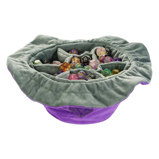 Flannel Drawstring Dice Bag