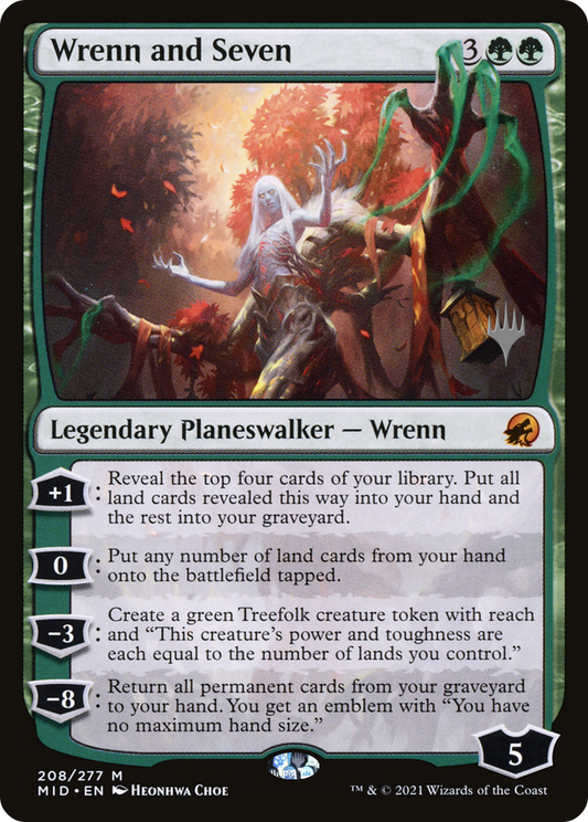 Wrenn and Seven | Innistrad: Midnight Hunt Promos #208p