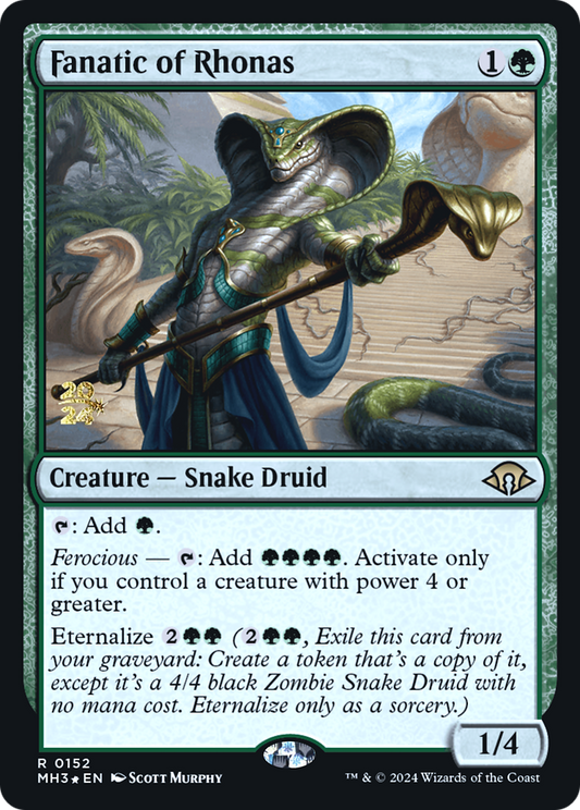 Fanatic of Rhonas | Modern Horizons 3 Promos #152s [foil]