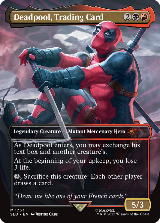 Deadpool, Trading Card | Secret Lair Drop #1753