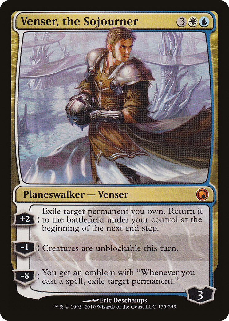 Venser, the Sojourner | Scars of Mirrodin #135