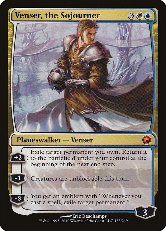Venser, the Sojourner | Scars of Mirrodin #135