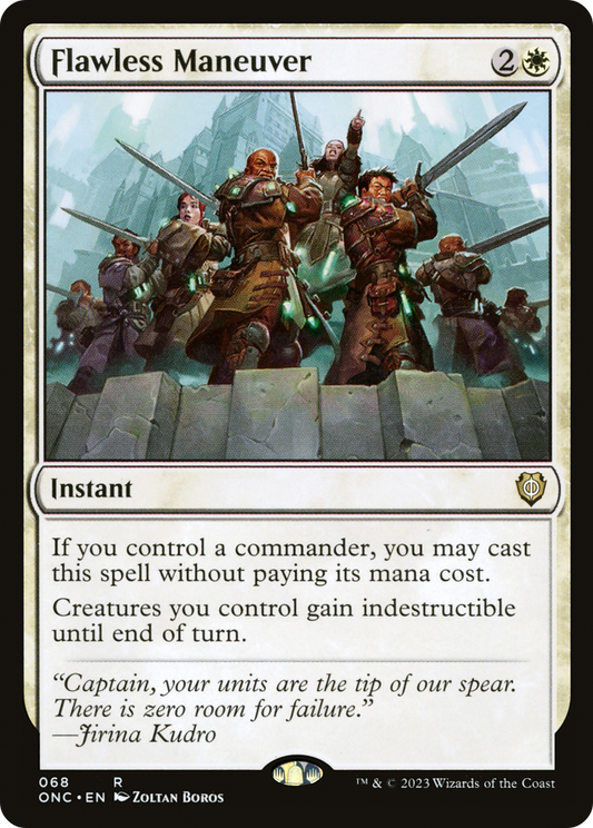 Flawless Maneuver | Phyrexia: All Will Be One Commander #68