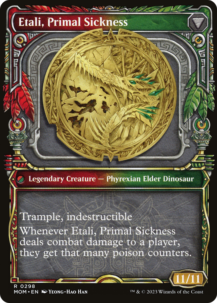 Etali, Primal Conqueror // Etali, Primal Sickness | March of the Machine #298 [foil]