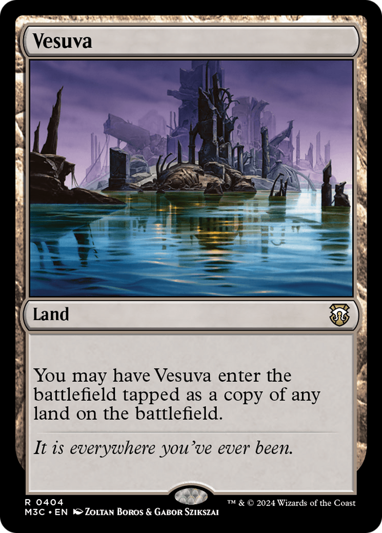 Vesuva | Modern Horizons 3 Commander #404 [foil]