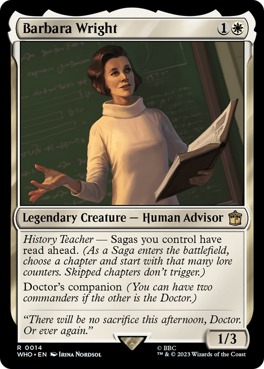 Barbara Wright | Doctor Who #14 [foil]